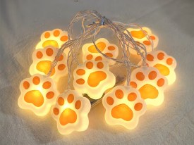 Luces decorativas x10 patitas mascotas